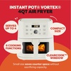image:imageInstant Pot 6QT VORTEX Plus Air Fryer 6in1 Air Fry Broil Dehydrate Crisp Roast Reheat Bake DishwasherSafe Airfryer basket from the Makers of Instant Pot Stainless SteelSea Salt