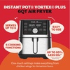 image:imageInstant Pot 6QT VORTEX Plus Air Fryer 6in1 Air Fry Broil Dehydrate Crisp Roast Reheat Bake DishwasherSafe Airfryer basket from the Makers of Instant Pot Stainless SteelStainless Steel
