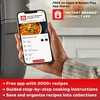 image:imageInstant Pot Vortex Slim 6QT Air Fryer that Crisps Roasts Reheats Bakes Broils amp is Quiet Space Saving Nonstick DishwasherSafe 100 InApp Recipes from the Makers of Instant Pot BlackSlim