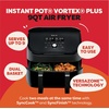 image:imageInstant Pot Vortex Slim 6QT Air Fryer that Crisps Roasts Reheats Bakes Broils amp is Quiet Space Saving Nonstick DishwasherSafe 100 InApp Recipes from the Makers of Instant Pot BlackDual Basket