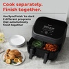 image:imageInstant Pot Vortex Slim 6QT Air Fryer that Crisps Roasts Reheats Bakes Broils amp is Quiet Space Saving Nonstick DishwasherSafe 100 InApp Recipes from the Makers of Instant Pot BlackDual Basket