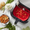 image:imageInstant Pot Accessory Official Air Fryer Silicone Tray One Size Red  Reusable NonStick Heat Resistant FoodGrade Silicone Dishwasher Safe Ideal for Crispy Chips Fries Wings Toast and More