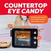 image:imageInstant Pot No Preheat Required 4Slice Air Fryer Toaster Oven with InstantHeat Technology 7in1 Air Fry Bake Toast Roast Broil Warm and Make Pizza4Slice