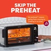 image:imageInstant Pot No Preheat Required 4Slice Air Fryer Toaster Oven with InstantHeat Technology 7in1 Air Fry Bake Toast Roast Broil Warm and Make Pizza6Slice