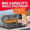 image:imageInstant Pot No Preheat Required 4Slice Air Fryer Toaster Oven with InstantHeat Technology 7in1 Air Fry Bake Toast Roast Broil Warm and Make Pizza6Slice