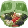 image:imageInstant Pot Official Silicone Steamer Basket Versatile and BPAFree Compatible with 6 Qt and 8 Qt Cookers Ideal for Steaming Vegetables Fish and More Dishwasher Safe Heat Resistant up Green