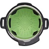 image:imageInstant Pot Official Silicone Steamer Basket Versatile and BPAFree Compatible with 6 Qt and 8 Qt Cookers Ideal for Steaming Vegetables Fish and More Dishwasher Safe Heat Resistant up Green