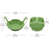 image:imageInstant Pot Official Silicone Steamer Basket Versatile and BPAFree Compatible with 6 Qt and 8 Qt Cookers Ideal for Steaming Vegetables Fish and More Dishwasher Safe Heat Resistant up Green