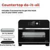 image:imageInstant Pot Omni 19QT18L Toaster Oven Air Fryer 7in1 Functions Fits 12 Pizza Crisps Broils Bakes Roasts Toasts Warms Convection 100 InApp Recipes from the Makers of Instant Pot Black