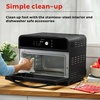 image:imageInstant Pot Omni 19QT18L Toaster Oven Air Fryer 7in1 Functions Fits 12 Pizza Crisps Broils Bakes Roasts Toasts Warms Convection 100 InApp Recipes from the Makers of Instant Pot Black
