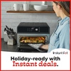 image:imageInstant Pot Omni 19QT18L Toaster Oven Air Fryer 7in1 Functions Fits 12 Pizza Crisps Broils Bakes Roasts Toasts Warms Convection 100 InApp Recipes from the Makers of Instant Pot Black
