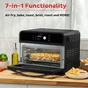 image:imageInstant Pot Omni 19QT18L Toaster Oven Air Fryer 7in1 Functions Fits 12 Pizza Crisps Broils Bakes Roasts Toasts Warms Convection 100 InApp Recipes from the Makers of Instant Pot Black