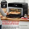 image:imageInstant Pot Omni 19QT18L Toaster Oven Air Fryer 7in1 Functions Fits 12 Pizza Crisps Broils Bakes Roasts Toasts Warms Convection 100 InApp Recipes from the Makers of Instant Pot Black