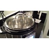 image:imageInstant Pot Tempered Glass Lid 76In Mini 3Qt  Cooking Pot Lid Stainless Steel Handle and Rim ClearGlass Lid