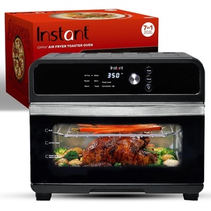 image:imageInstant Pot Omni 19QT18L Toaster Oven Air Fryer 7in1 Functions Fits 12 Pizza Crisps Broils Bakes Roasts Toasts Warms Convection 100 InApp Recipes from the Makers of Instant Pot Black