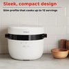 image:imageInstant Pot 20Cup Rice Cooker Rice and Grain MultiCooker with Carb Reducing Technology without Compromising Taste or Texture From the Makers of Instant Pot Includes 8 Cooking Presets