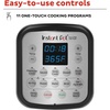 image:imageInstant Pot Duo Crisp 8 Qt 11in1 Air Fryer  Pressure Cooker Steel
