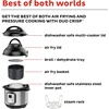 image:imageInstant Pot Pro Crisp 11in1 Air Fryer and Electric Pressure Cooker Combo with Multicooker Lids that Air Fries Steams Slow Cooks Sauts Dehydrates amp More Free App With Over 800 Recipes 8 Quart6 Quarts