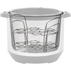 image:imageInstant Pot Official 8Piece CookBake Set Versatile and Durable Compatible with 6Quart and 8Quart Cookers Red Excellent for Cooking Baking Storing and Reheating BPAFree and Heat ResistantWire Egg Racks