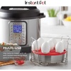 image:imageInstant Pot Official 8Piece CookBake Set Versatile and Durable Compatible with 6Quart and 8Quart Cookers Red Excellent for Cooking Baking Storing and Reheating BPAFree and Heat ResistantCookBake Set  8Piece